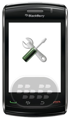 blackberry reparar pantalla storm Colapso una seria de aplicaciones de BlackBerry