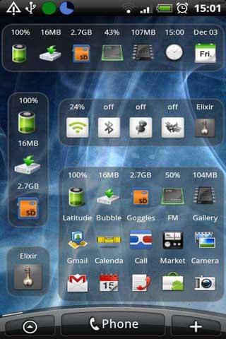 Samsung Galaxy 3 I5800 theme