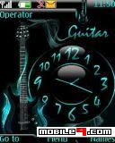 Tema Guitar Clock-Abstracto 