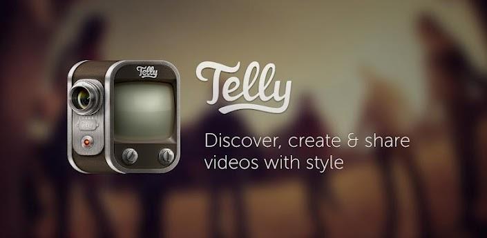 Telly, podrás crear videos con mucho estilo