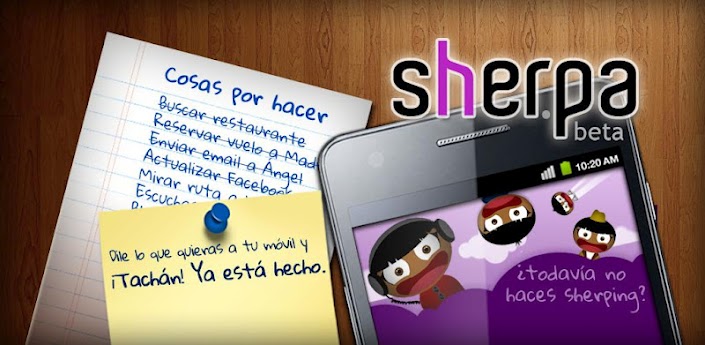 Sherpa, un nuevo asistente de voz en Android
