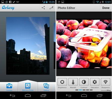 Photo Editor for Aviary para Android